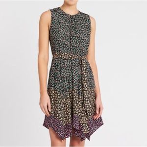 Rebecca Taylor Louisa silk floral dress